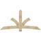 Ekena Millwork Davenport Rough Sawn Timber Gable Bracket, Douglas Fir, 84"W x 42"H x 2"D x 6"F, 12/12 Pitch GBW084X42X0206DAV00RDF - alternate 1